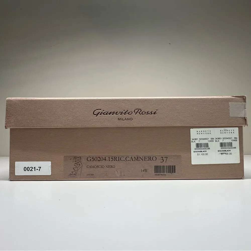Gianvito Rossi | Shoe Box/2 Dist Bags | Tan | W14.5 x H11.75 x D4 in